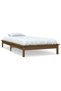Single bed frame 3FT, honey brown, 90x190cm, solid pine wood - 2