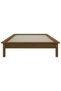 Single bed frame 3FT, honey brown, 90x190cm, solid pine wood - 5