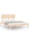 Bed frame, 160x200 cm, solid wood - 2