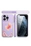 Soft Silicone Phone Case with Butterfly Pattern and Velvet Camera Protections, Compatible with iPhone 15 Plus - 8