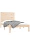 Bed frame, 90x200 cm, solid wood - 3