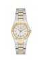 Yellow and Silver Steel Cord Women's Wristwatch Fl21643A-D 3Atm Waterproof 2-Year Warranty