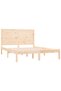 Bed frame, 140x200 cm, solid wood - 4