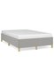 Bed frame, light grey, 120x200 cm, textile - 2