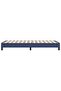 Box spring bed frame, blue, 80x200 cm, textile - 5
