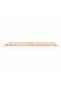 King Size 5FT Bed Frame, White, 150x200 cm, Solid Pine Wood - 6