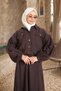 Brown Jacket Skirt Suit - 4