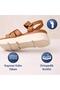 Women's Platform Sandals Orthopedic Sole Buckled Daily Comfortable Summer Wear Sandals - 5