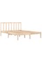 Bed frame, 140x200 cm, solid pine wood - 4