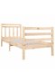 Small Single 2FT6 bed frame, 75x190 cm, solid wood - 3