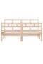 Bed frame, 140x190 cm, solid pine wood - 4