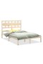 Bed frame, 120x200 cm, solid wood - 2