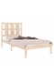 Bed frame, 90x200 cm, solid pine wood - 3