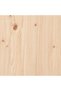 Bed frame, 200x200 cm, solid pine wood - 7