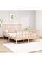 Bed frame, 140x200 cm, solid pine wood