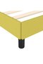 Bed frame, green, 200x200 cm, textile - 5