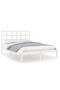 Bed frame, white, 120x200 cm, solid wood - 2