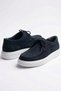 100% Genuine Nubuck & Leather Navy Blue Ultra Lightweight Casual Men's Shoes Luass29Al0046 - 5