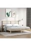 Bed frame, 200x200 cm, solid pine wood