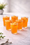 7 Piece Glass Water Soft Drink Set Set Glass Cup Mug Jug - 2