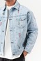 Rebel Bear Patterned Denim Jacket - 2