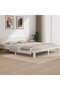 Super King 6FT bed frame, 180x200 cm, white, solid pine wood