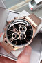 Functional Men's Watch Steel Band Japanese Mechanism Stylish Gift Wristwatch with Special Box Bme2014C6 - 4