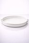 White Lace Piece Metal Serving Presentation Tray 35*25cm - 2