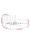 Bed frame, 120x200 cm, solid pine wood - 6
