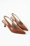 Cari̇so Women's Light Green t Heeled Shoes – Pointed Toe Short Heel Stylish Casual Shoes