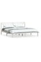 Super King 6FT bed frame, white, 180x200 cm, solid wood - 2
