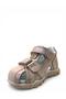 970 Orthopedic % 100 Genuine Leather Baby Girl Powder Corset Sandals - 4