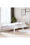Bed frame, white, 90x200 cm, solid pine wood