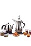 Stainless Steel Electric Arabic Coffee & Tea Kettle Set Dual Pot Fast Heating - 2