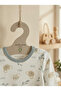 100% Organic Cotton Long Sleeve Baby Bodysuit 0-3 Months Soft Newborn Bodysuit with Snap Fasteners - 2