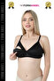 # Breastfeeding Bra with Clips, Non-Supportive, Without Underwire, Flexible, Soft Breastfeeding Bra for Pregnant and Postpartum Women - 2 Pieces - 3