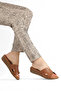 Artı&Jel-5006 Orthopedic Jel Heel Spur Function Women's Taba Slipper - 5