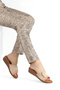 Artı&Jel-5002 Orthopedic Jel Heel Spur&Bone Protrusion Function Women's Beige Crtlı Slipper - 4