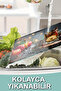 Cinnamon and Apple Hot Drink Tempered Glass Cutting Board 30X40 cm Size Uv Printing - Bckt019 - 6