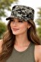 Digital Camouflage Hat Adjustable Unisex Military Cap Outdoor Camping Fisherman Hat C - 6