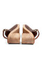 Bln 0052 Adjustable Buckle Detail Block Heel Slipper - 4