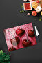 Red Fruit Themed Tempered Glass Cutting Board 30X40 cm Size Uv Printing - Bckt042 - 2