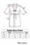 Kimono Collar Unisex Cotton Lu Single Bathrobe Green - 4