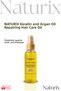 Repairing Hair Care Oil with Keratin and Argan Oil 100 ml