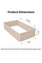 Crib Side Protector Single Piece 100% Cotton 60X120 cm 360 cm Protector Set of Polka Dot Baby Side Protection - 2