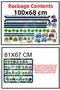 Children's Room City Street Wall Sticker 100X68 cm Police, Fire Brigade, Ambulance Themed Educational Wall Sticker - 6