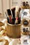 Makeup Organizer, Makeup Brush Holder, Makeup Organizer Set, Gold Antique Finish, Model 1 - 5