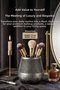 Makeup Organizer Makeup Brush Holder Makeup Organizer Organizer Silver Antique Color Model 88 - 2