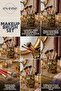 Makeup Organizer, Makeup Brush Holder, Makeup Organizer Set, Gold Antique Finish, Model 16 - 5