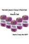 Yarn Art Jeans Crazy Knitting Yarn 8217 Punch Yarn 5-Pack